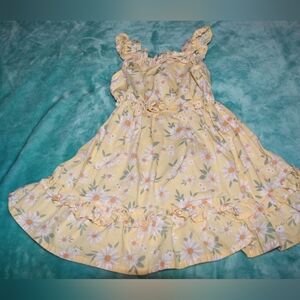 Yellow Girls Dress